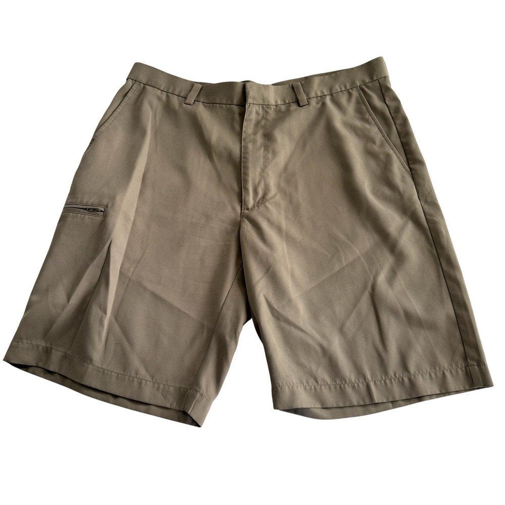 Grand Slam Men's Size 36 Khaki Beige Golf Shorts